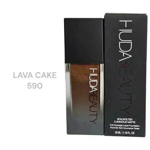 Huda Beauty #Fauxfilter Luminous Matte Foundation 590R LAVA CAKE